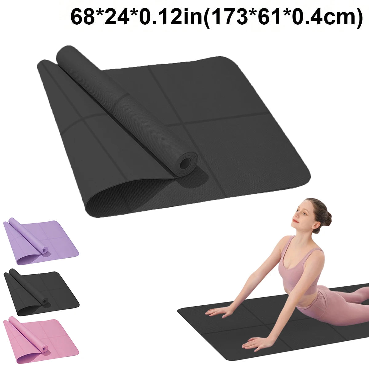 Comfort & Confidence Yoga Mat™